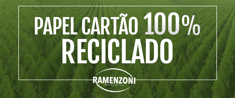 WG Papéis e Ramenzoni – Papel Cartão 100% Reciclado